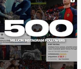 竞彩推荐-Ins粉5亿 与曼联解约 解脱后的C罗别蹈梅西覆辙！